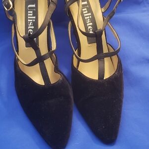 Unlisted Women's Black Strappy Heels